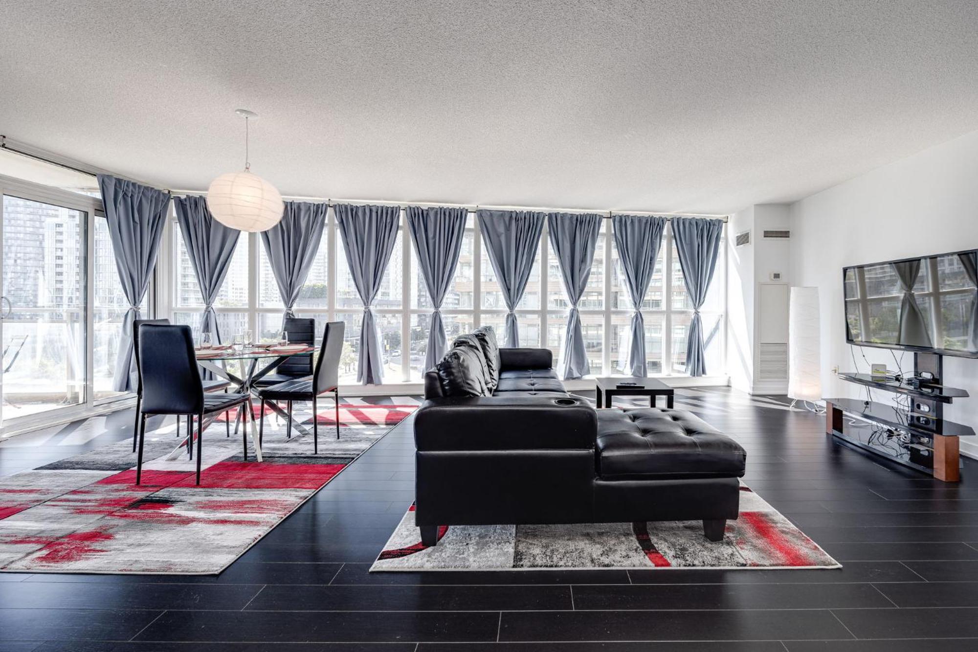 3Bdrm Lake View Condo In 토론토 외부 사진